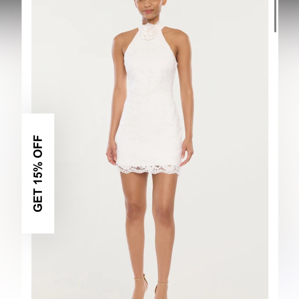 Likely White Lace Tallie Dress